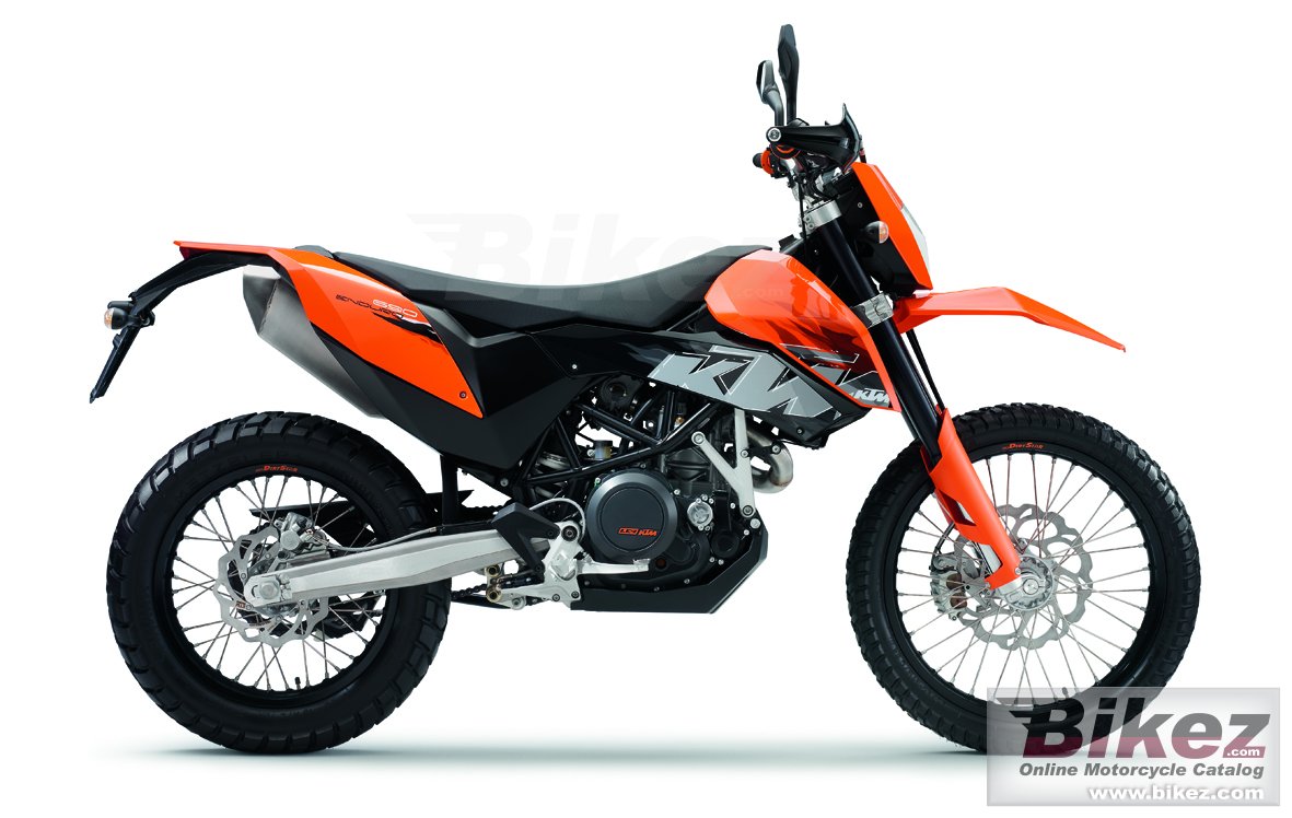 Big KTM 690 enduro picture and wallpaper from Bikez.com